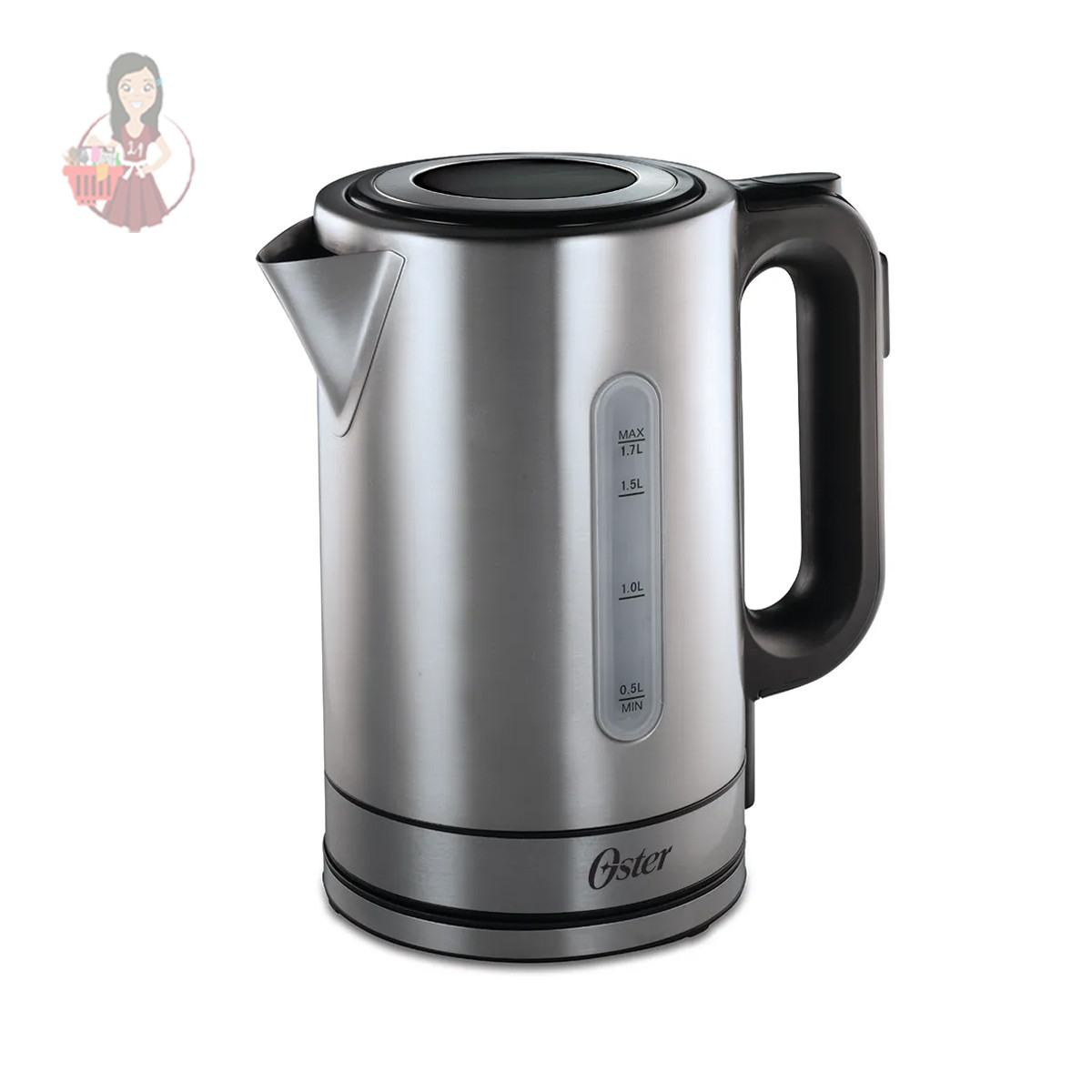 Chaleira Elétrica Digital Oster Inox 1,7L