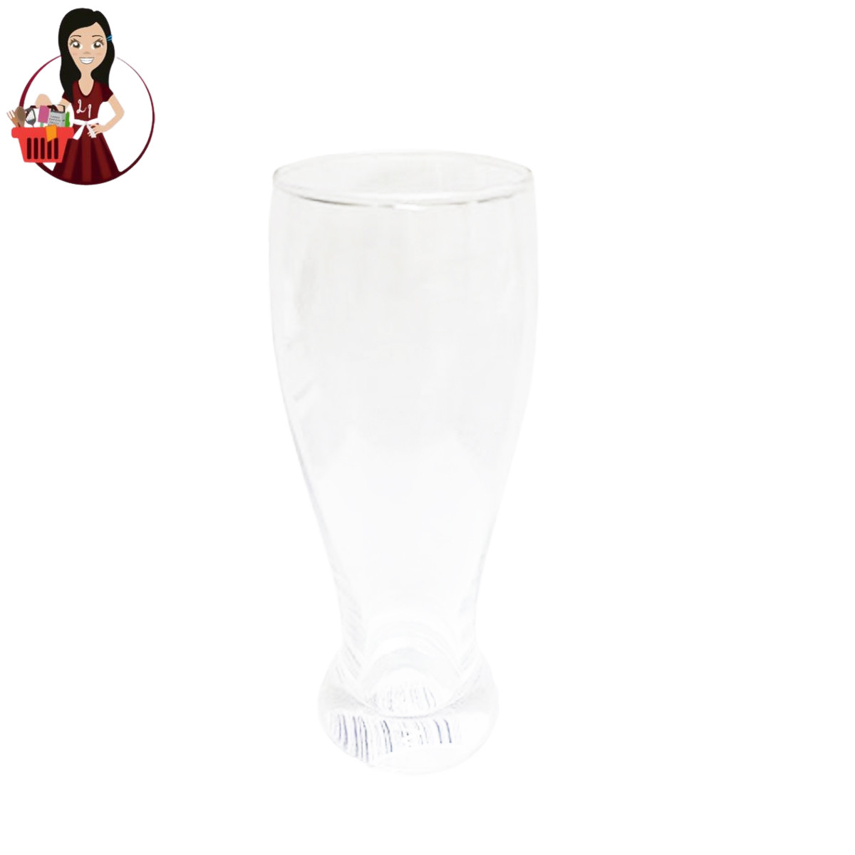 Copo Chopp 300ml Tulipa Vidro Transparente.